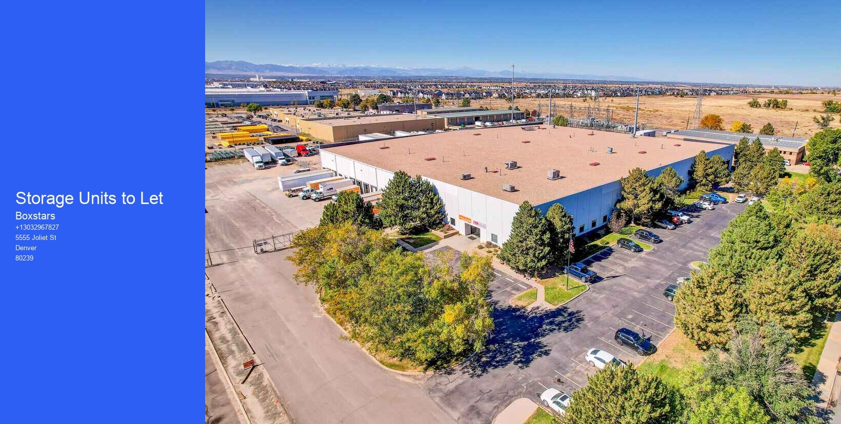 Storage Units to Let